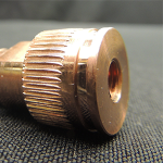 Knurled Copper Power Post
